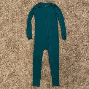 Kicker Pants Coverall Pajamas Zip Up Kids Size 5